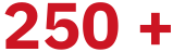 250+